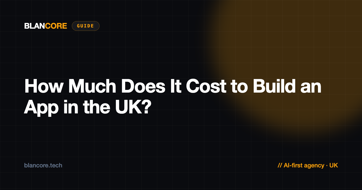 How Much Does It Cost to Build an App in the UK?