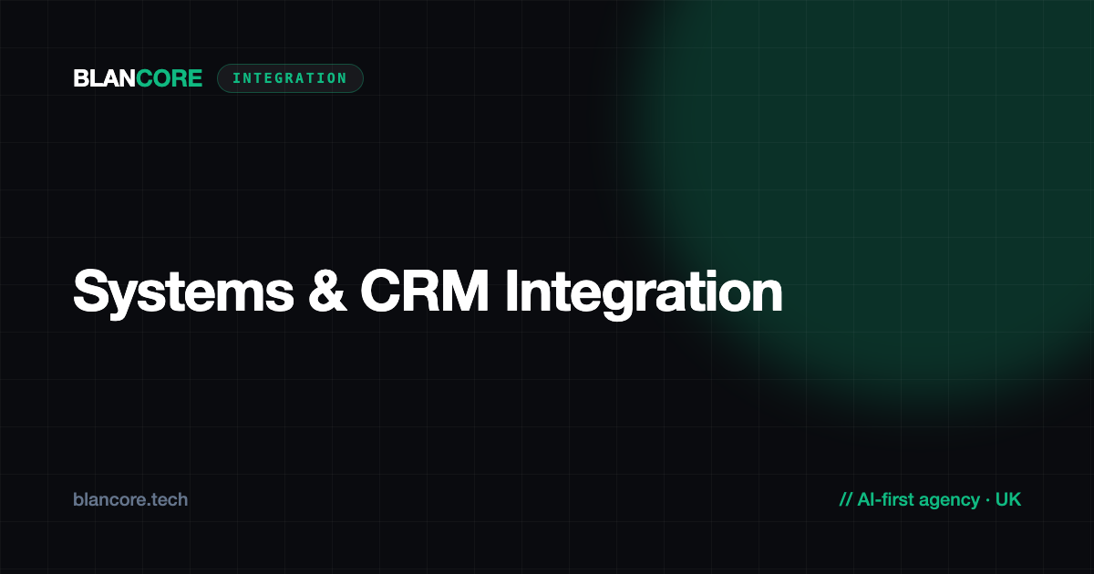 Systems & CRM Integration: Why Your Tools Don't Talk (and How to Fix It)