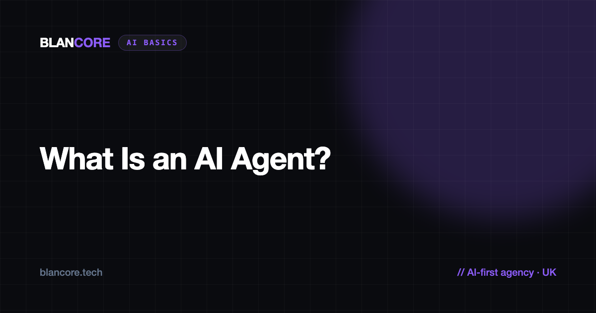 What Is an AI Agent? A Plain-English Guide